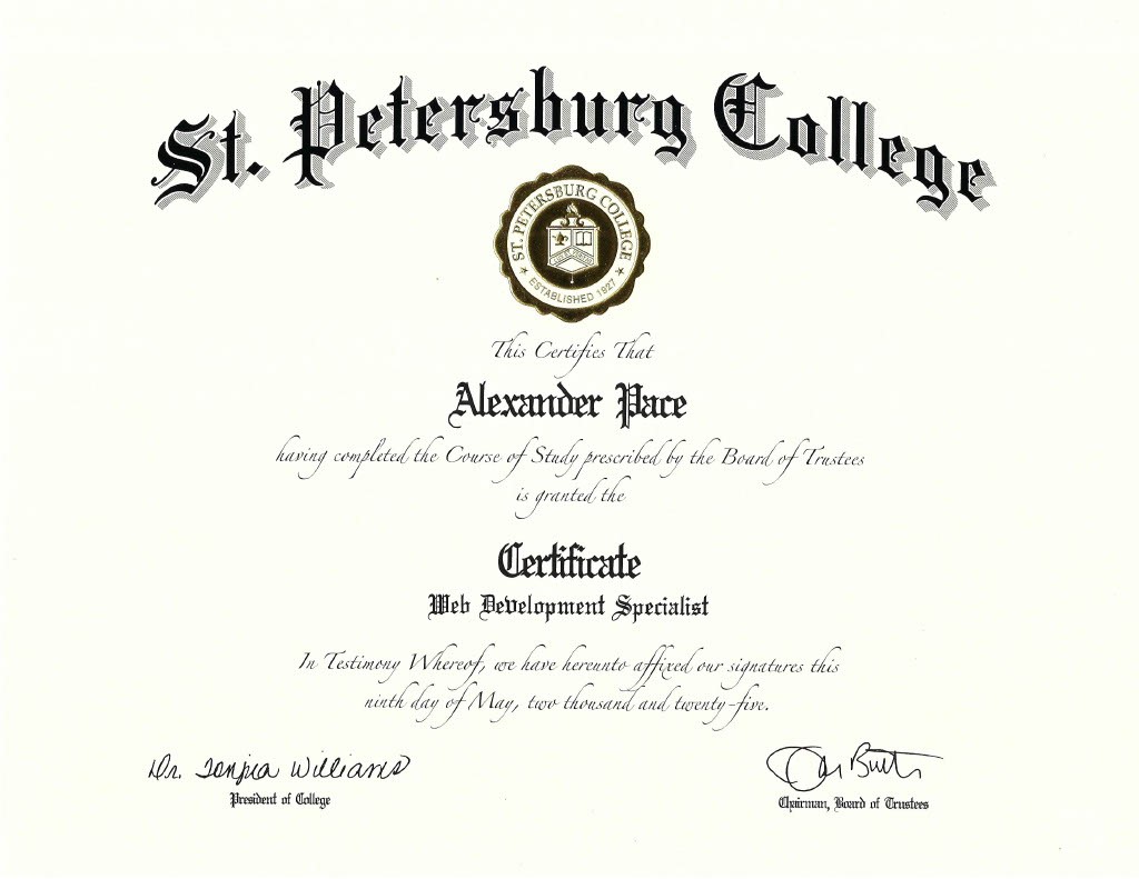 Professional Certification
