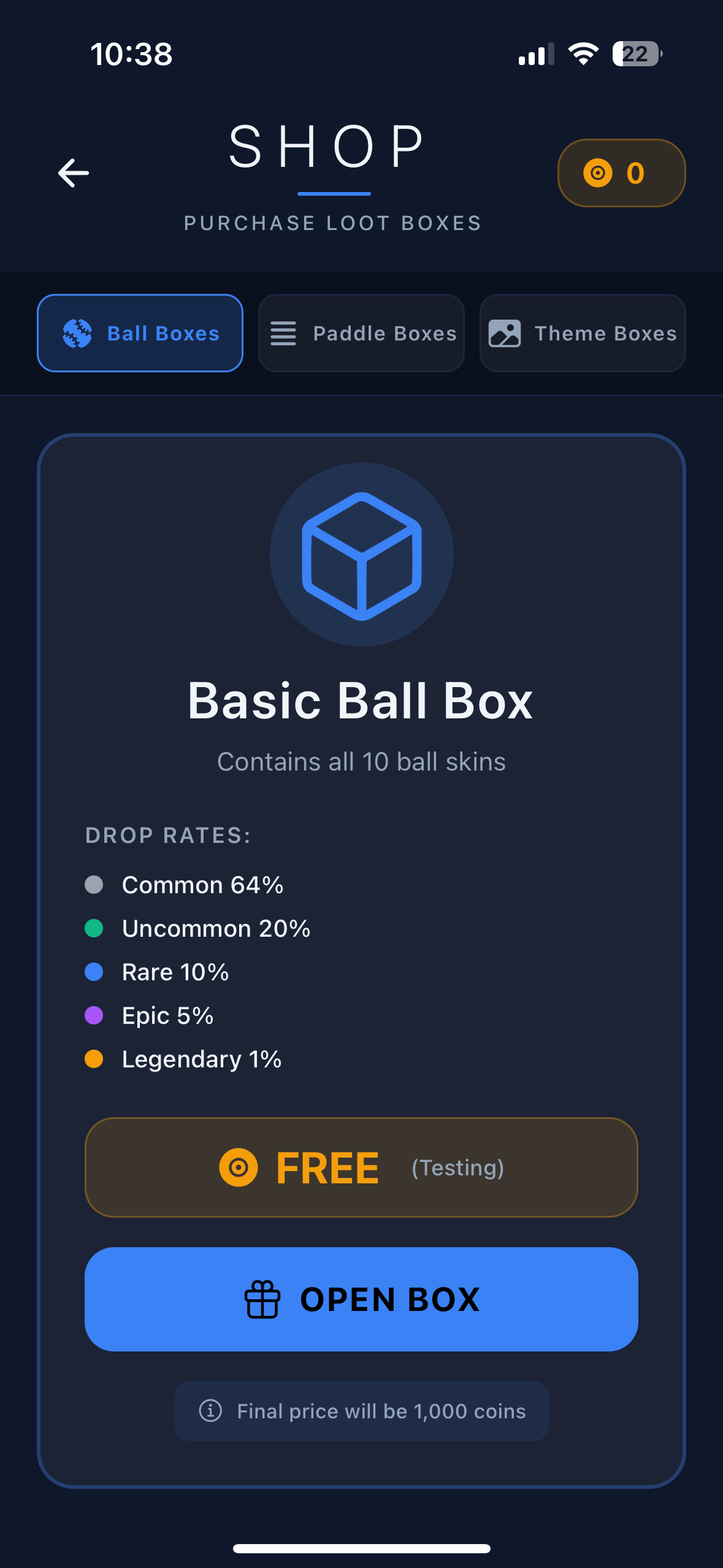 Pong-O Gameplay Screenshot 1