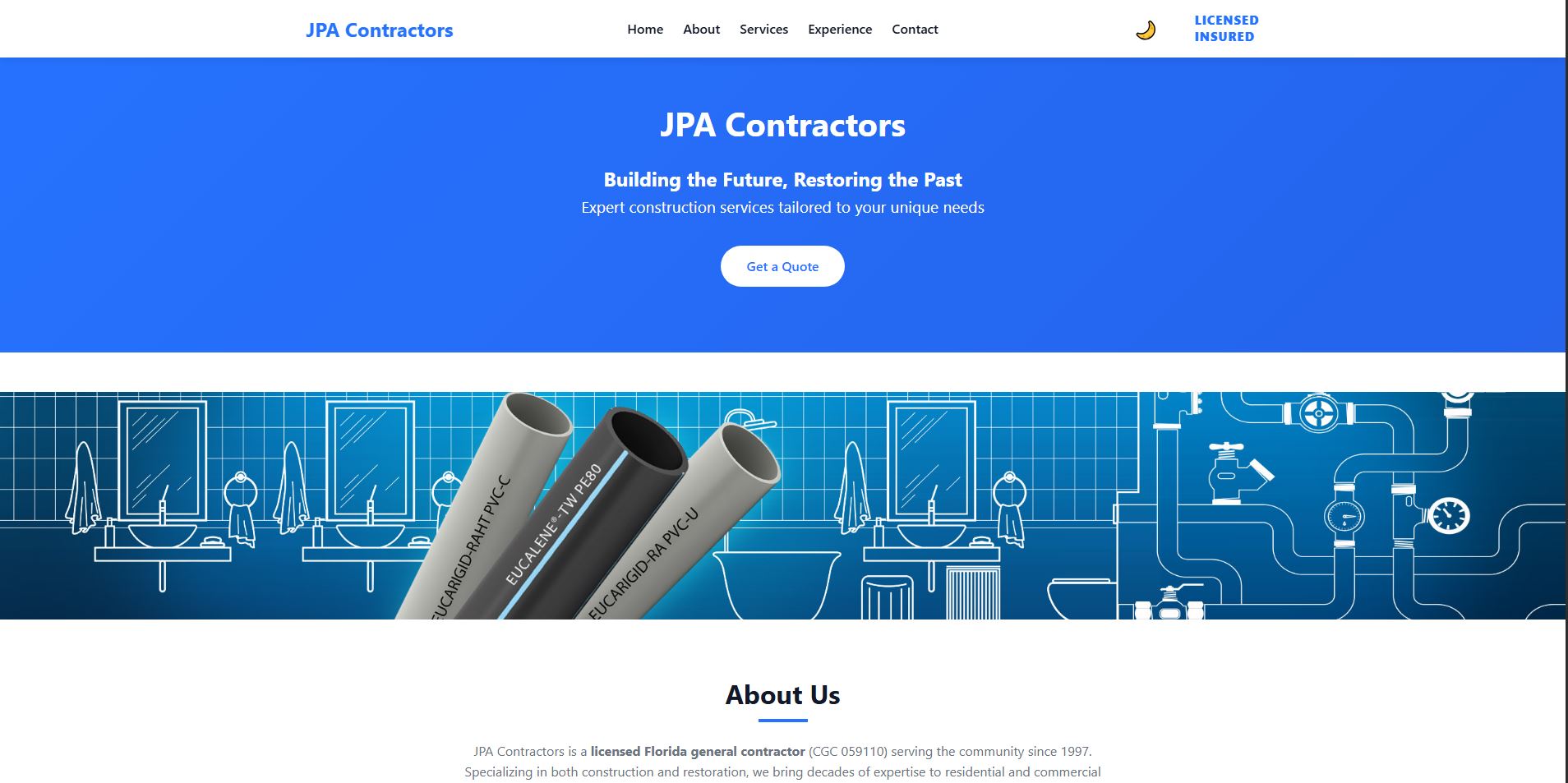JPA Contractors Project